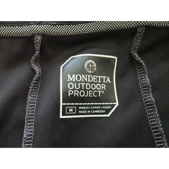Mondetta Outdoor Project Men's Gray Softshell Hoodie Jacket - Size M - Tech - Picture 4 of 6